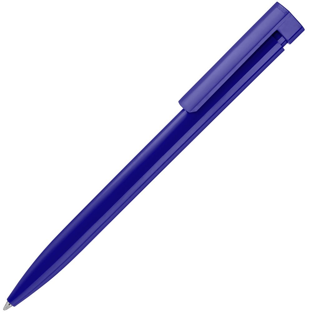 Ручка пластиковая шариковая Liberty Polished, синяя