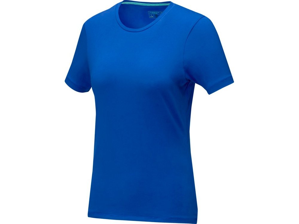 Женская футболка Balfour с коротким рукавом из органического материала, cиний, XL