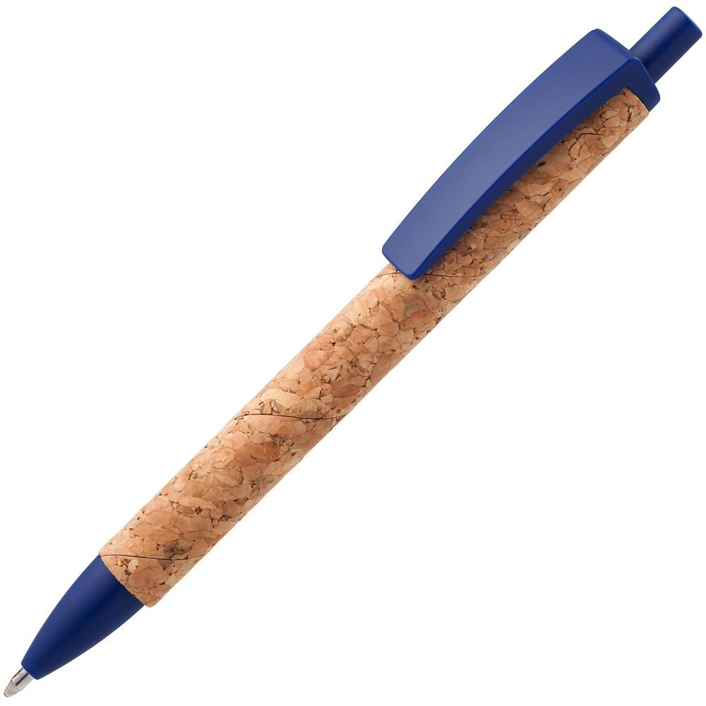 Ручка деревянная шариковая Grapho, синяя