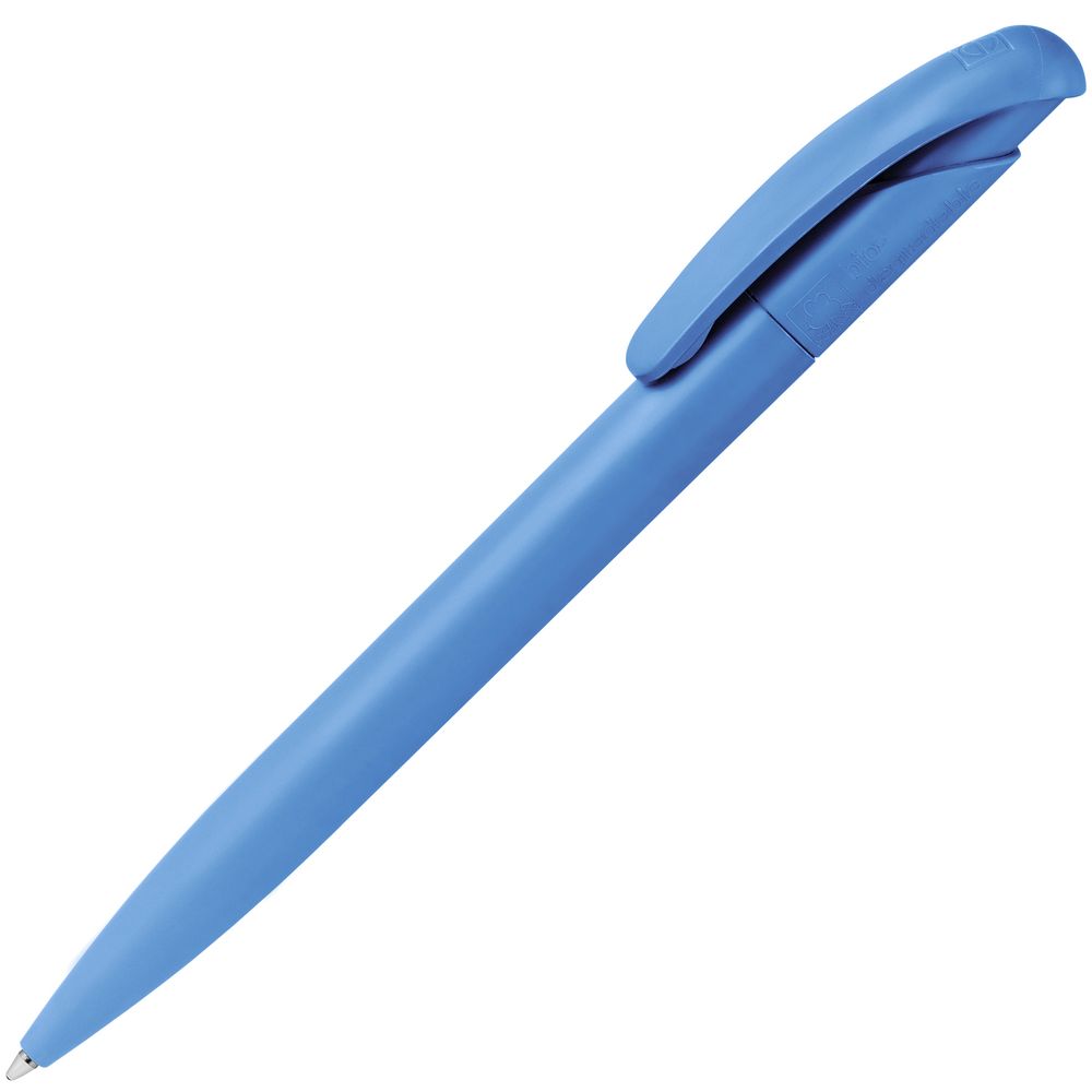 Ручка пластиковая шариковая Nature Plus Matt, голубая