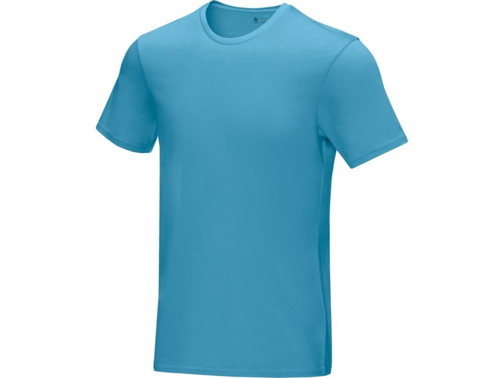 Мужская футболка Azurite с коротким рукавом, изготовленная из натуральных материалов, nxt blue, S