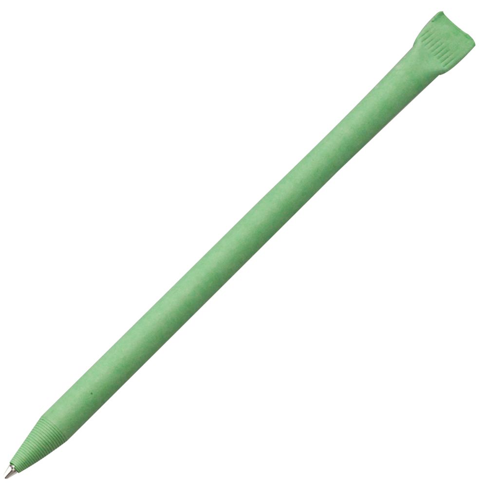 Ручка деревянная шариковая Carton Color, зеленая