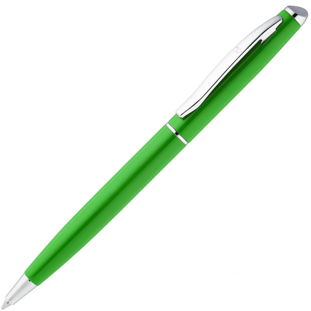 Ручка металлическая шариковая Phrase, зеленая