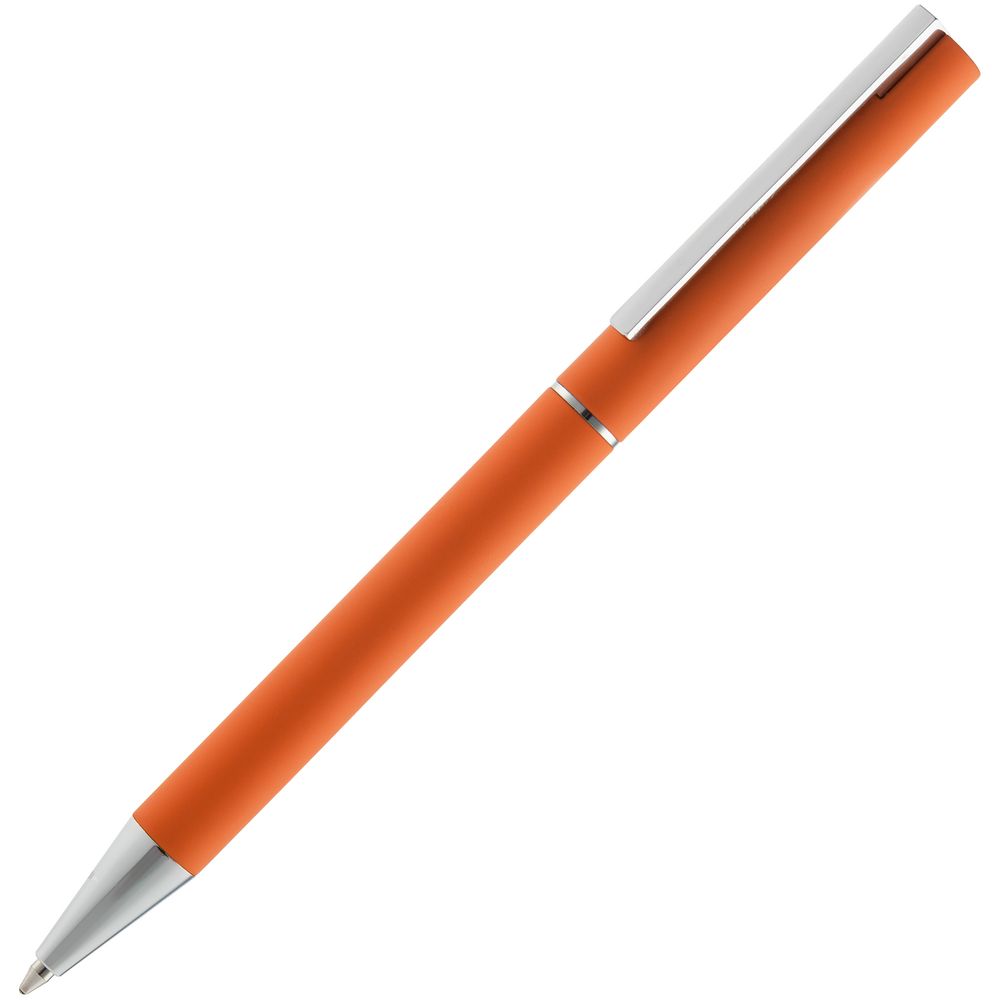 Ручка металлическая шариковая Blade Soft Touch, оранжевая