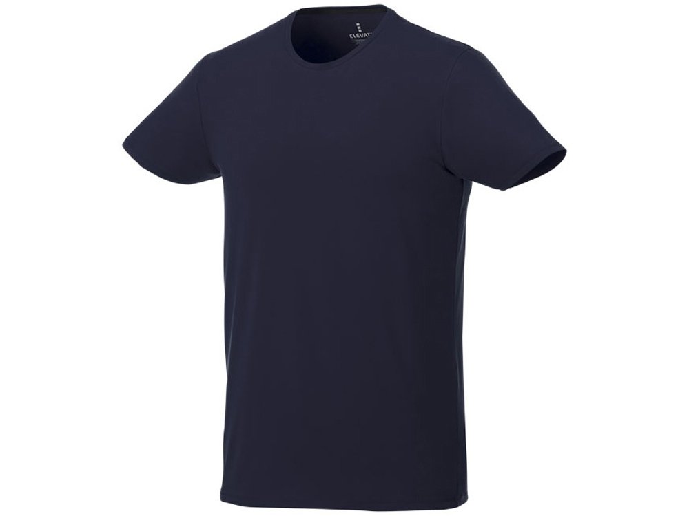 Мужская футболка Balfour с коротким рукавом из органического материала, темно-синий, XL