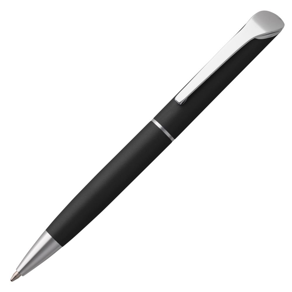 Ручка металлическая шариковая Glide, черная