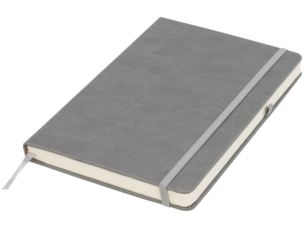 Блокнот Rivista среднего размера, серый, 2x14x21