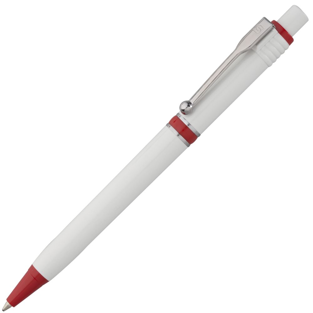Ручка пластиковая шариковая Raja, красная