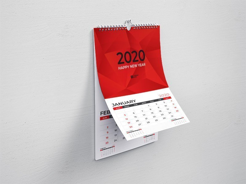 модели календарей, на которых одновременно видны текущий, будущий и прошедший месяцы.
