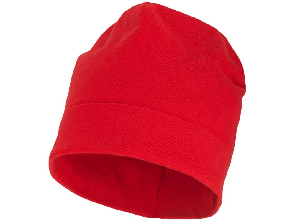 Шапка Tempo Knit Toque, красный, высота шапки 20 см, подворот 6