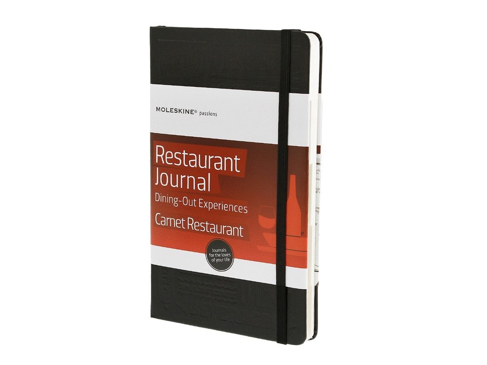 Записная книжка Moleskine Passion Restaurant (Рестораны), Large (13x21см), черный, 13х21х1,5