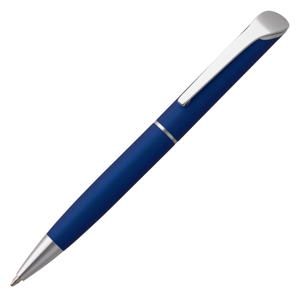 Ручка металлическая шариковая Glide, синяя