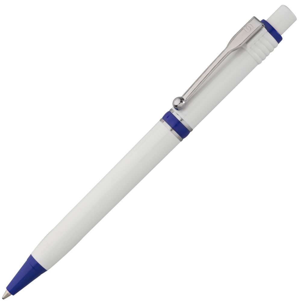Ручка пластиковая шариковая Raja, синяя