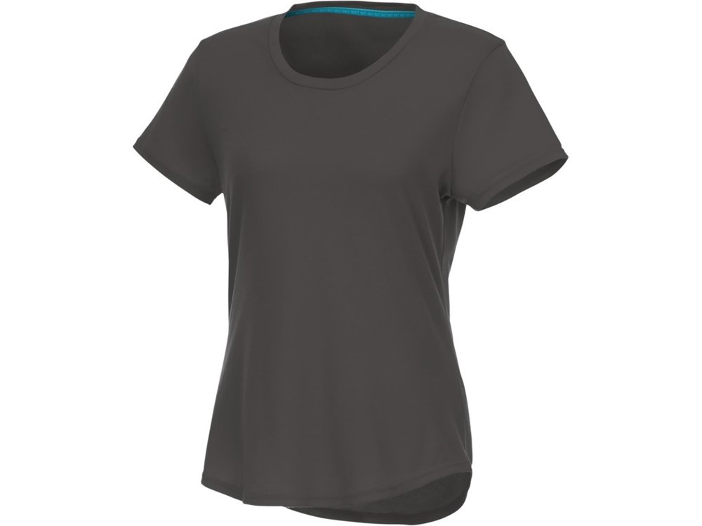 Женская футболка Jade из переработанных материалов с коротким рукавом, storm grey, S
