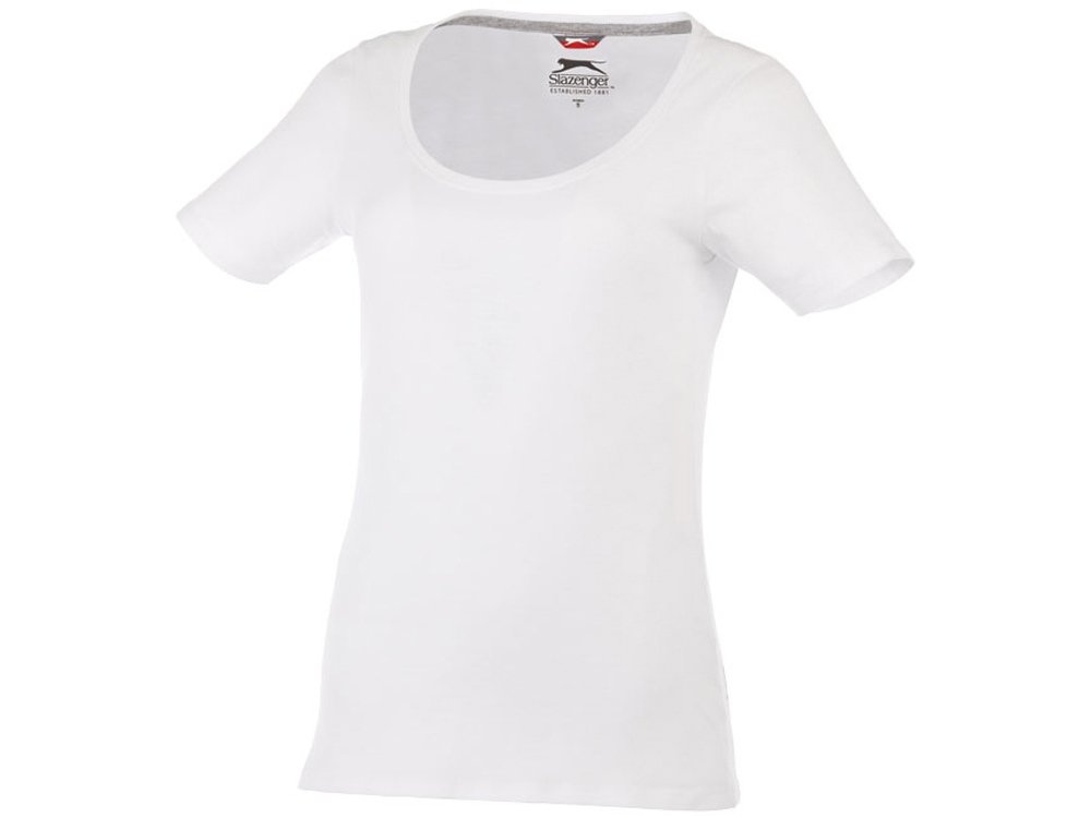 Женская футболка с короткими рукавами Bosey, белый, XL