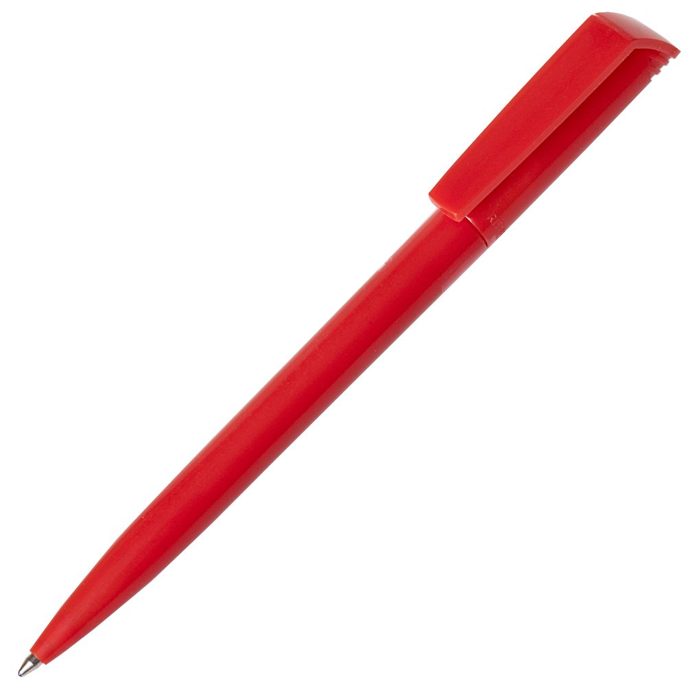 Ручка пластиковая шариковая Flip, красная