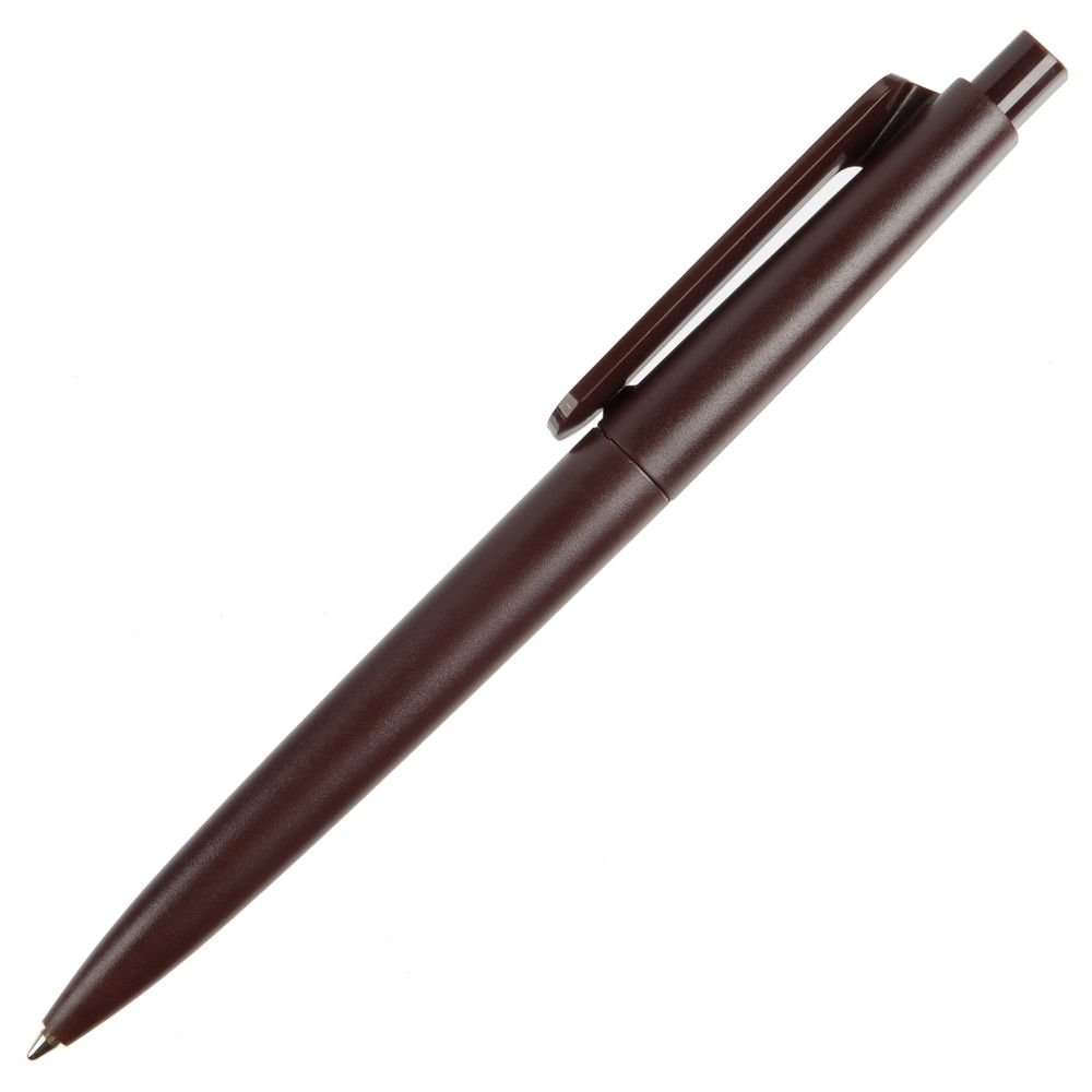 Ручка пластиковая шариковая Prodir DS9 PMM-P, коричневая