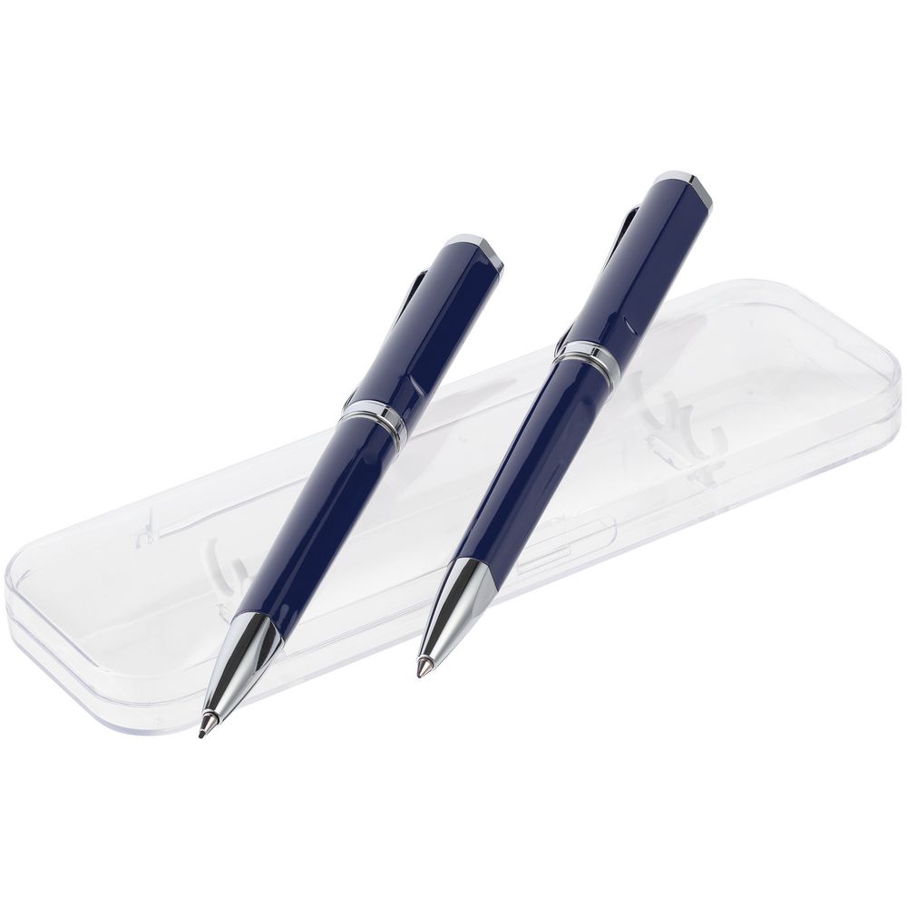 Набор Phase: ручка и карандаш, синий