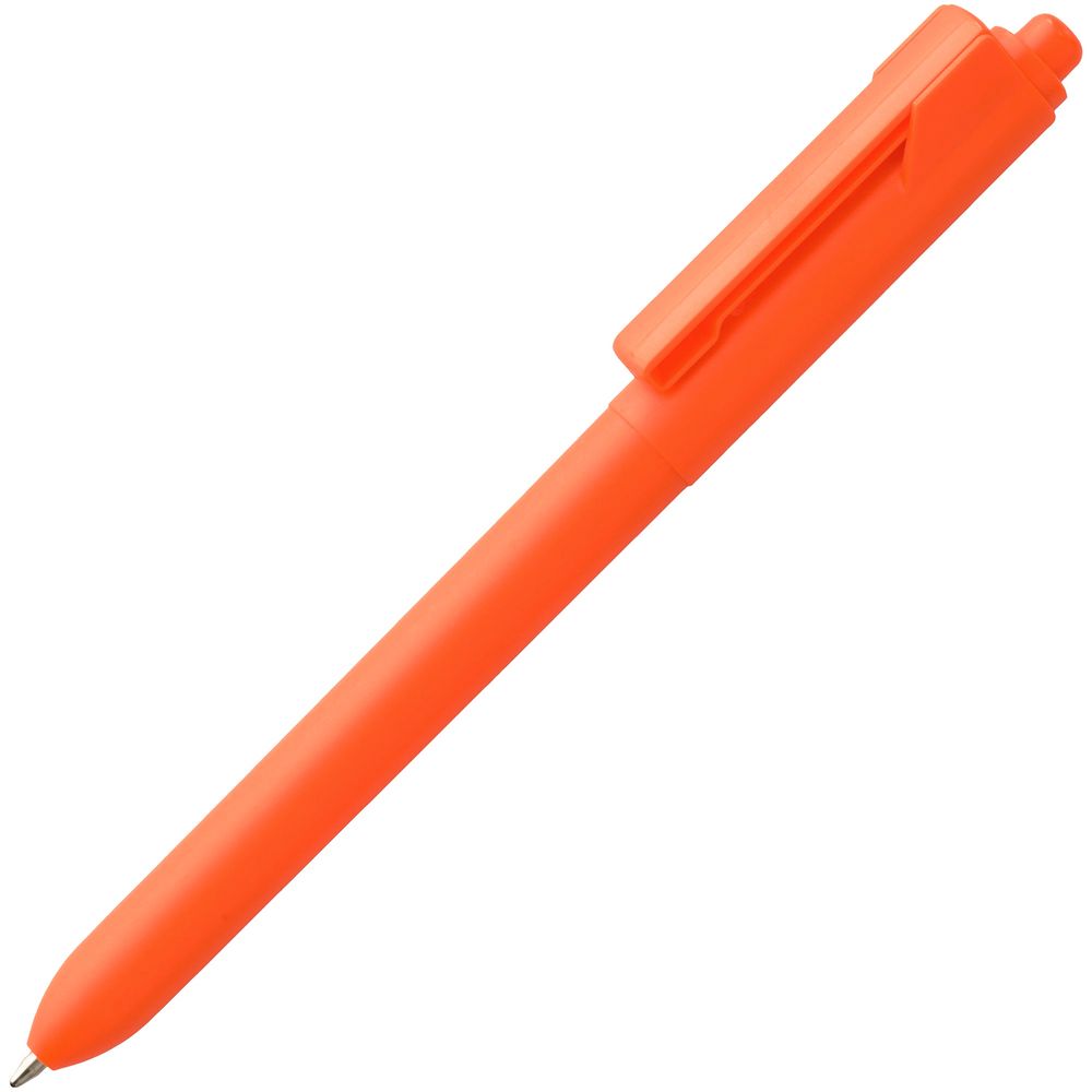 Ручка пластиковая шариковая Hint, оранжевая