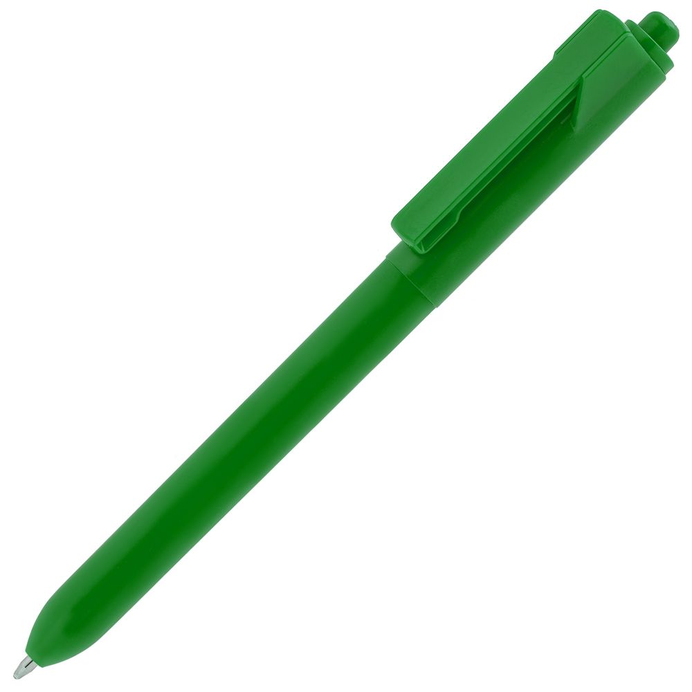 Ручка пластиковая шариковая Hint, зеленая