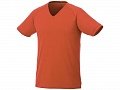 Модная мужская футболка Amery с коротким рукавом и V-образным вырезом, оранжевый, XS