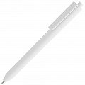Ручка пластиковая шариковая Pigra P03 Mat, белая