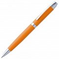 Ручка металлическая шариковая Razzo Chrome, оранжевая