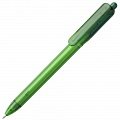 Ручка пластиковая шариковая Bolide Transparent, зеленая