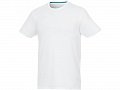 Мужская футболка Jade из переработанных материалов с коротким рукавом, белый, XS
