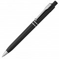 Ручка пластиковая шариковая Raja Chrome, черная
