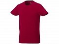 Мужская футболка Balfour с коротким рукавом из органического материала, красный, 2XL