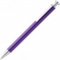 Ручка металлическая шариковая Attribute, фиолетовая