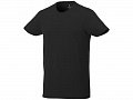 Мужская футболка Balfour с коротким рукавом из органического материала, черный, XL