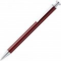 Ручка металлическая шариковая Attribute, коричневая