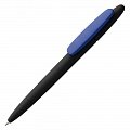 Ручка пластиковая шариковая Prodir DS5 TRR-P Soft Touch, черная с синим
