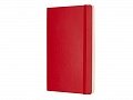 Записная книжка Moleskine Classic Soft (нелинованный), Large (13х21см), красный, 13х21х1,2