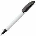 Ручка пластиковая шариковая Prodir DS3 TPP Special, белая с черным