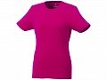 Женская футболка Balfour с коротким рукавом из органического материала, розовый, XS