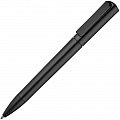 Ручка пластиковая шариковая Split Black Neon, черная