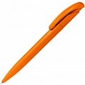 Ручка пластиковая шариковая Nature Plus Matt, оранжевая
