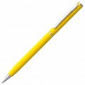 Ручка металлическая шариковая Hotel Chrome, ver.2, матовая желтая