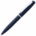 Ручка металлическая шариковая Bolt Soft Touch, синяя