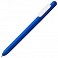 Ручка пластиковая шариковая Slider Silver, синий металлик