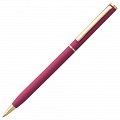 Ручка металлическая шариковая Hotel Gold, ver.2, матовая розовая
