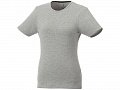 Женская футболка Balfour с коротким рукавом из органического материала, серый меланж, M
