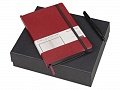 Подарочный набор Bruno Visconti Megapolis Soft: ежедневник А5 недат., ручка шарик., бордо/черный, 23,5х20х6