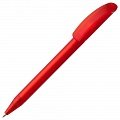 Ручка пластиковая шариковая Prodir DS3 TFF Ring, красная с серым