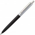 Ручка металлическая шариковая Popular, черная