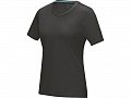 Женская футболка Azurite с коротким рукавом, изготовленная из натуральных материалов, storm grey, 2XL