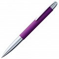Ручка металлическая шариковая Arc Soft Touch, фиолетовая